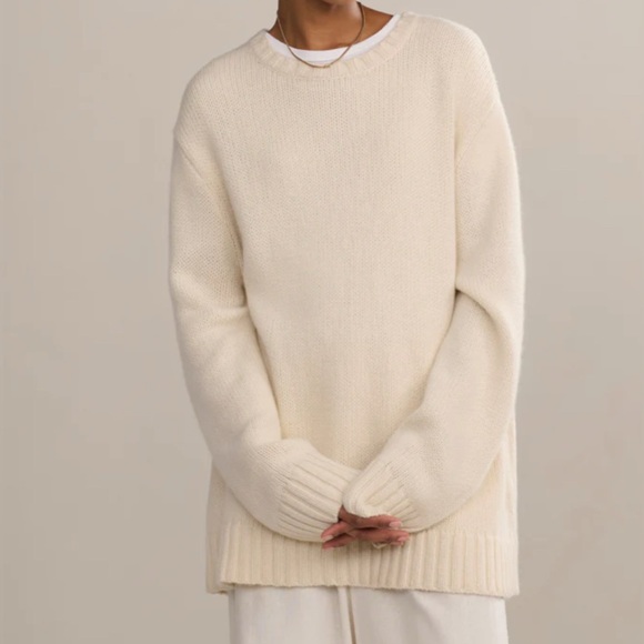 Jenni Kayne Cashmere Amelia Crewneck - Picture 1 of 10